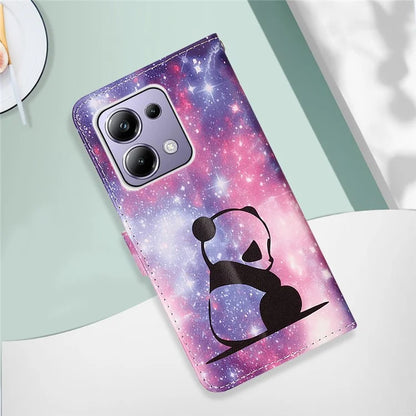 YB Pattern Printing Leather Series-4 for Xiaomi Redmi Note 13 Pro 4G / Poco M6 Pro 4G Case Leather Wallet Cover