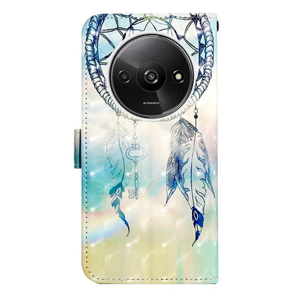 YB Pattern Printing Leather Series-2 For Xiaomi Redmi A3 Case 3D Pattern Folio Purse Phone Cover
