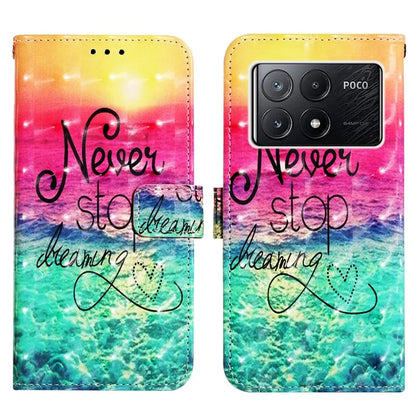 YB Pattern Printing Leather Series-2 For Xiaomi Poco X6 Pro 5G / Redmi K70E 5G Case Flip Phone Cover