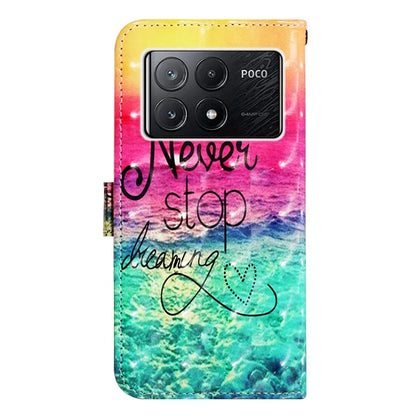 YB Pattern Printing Leather Series-2 For Xiaomi Poco X6 Pro 5G / Redmi K70E 5G Case Flip Phone Cover