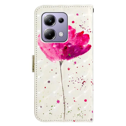 YB Pattern Printing Leather Series-2 For Xiaomi Redmi Note 13 Pro 4G / Poco M6 Pro 4G Case Leather Phone Cover