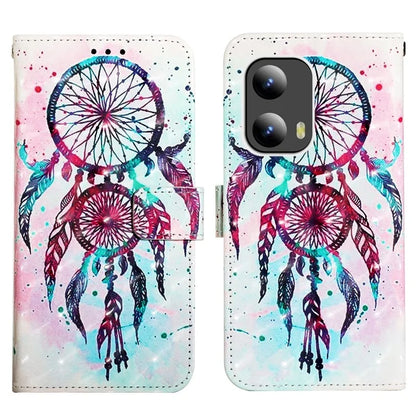 YB Pattern Printing Leather Series-2 For Motorola Moto G Play 5G (2024) / Moto G 5G (2024) Phone Case Leather Flip Cover