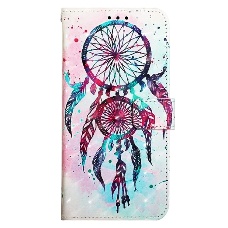 YB Pattern Printing Leather Series-2 For Motorola Moto G Play 5G (2024) / Moto G 5G (2024) Phone Case Leather Flip Cover