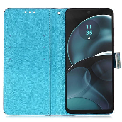 YB Pattern Printing Leather Series-2 For Motorola Moto G Play 5G (2024) / Moto G 5G (2024) Phone Case Leather Flip Cover