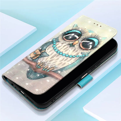 YB Pattern Printing Leather Series-2 For Motorola Moto G Play 5G (2024) / Moto G 5G (2024) Phone Case Leather Flip Cover