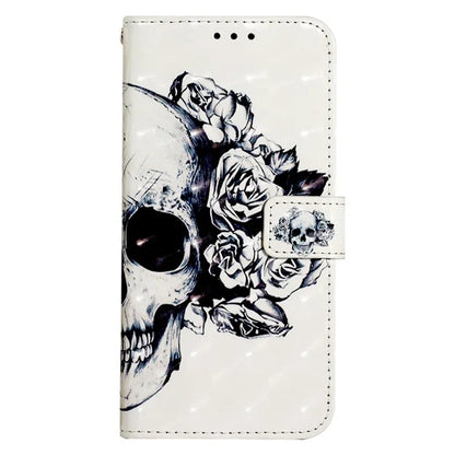 YB Pattern Printing Leather Series-2 For Motorola Moto G Play 5G (2024) / Moto G 5G (2024) Phone Case Leather Flip Cover