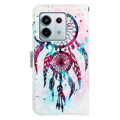 YB Pattern Printing Leather Series-2 For Xiaomi Redmi Note 13 Pro 5G / Poco X6 5G Phone Case Stand Leather Cover