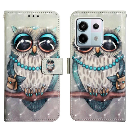 YB Pattern Printing Leather Series-2 For Xiaomi Redmi Note 13 Pro 5G / Poco X6 5G Phone Case Stand Leather Cover
