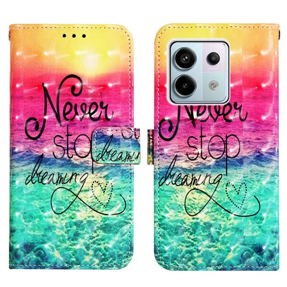 YB Pattern Printing Leather Series-2 For Xiaomi Redmi Note 13 Pro 5G / Poco X6 5G Phone Case Stand Leather Cover