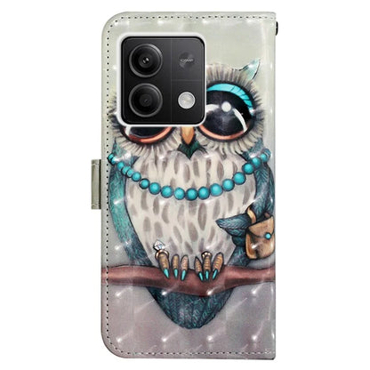 YB Pattern Printing Leather Series-2 For Xiaomi Redmi Note 13 5G (Global) Phone Case Leather Wallet Cover