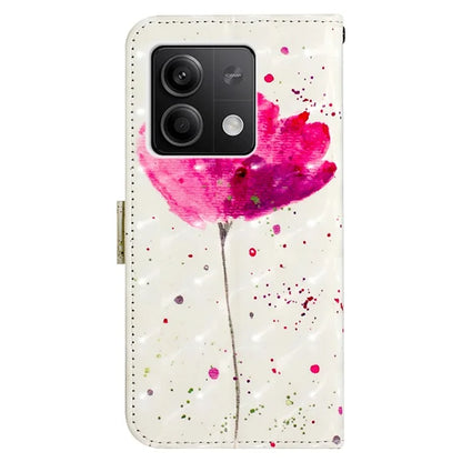YB Pattern Printing Leather Series-2 For Xiaomi Redmi Note 13 5G (Global) Phone Case Leather Wallet Cover