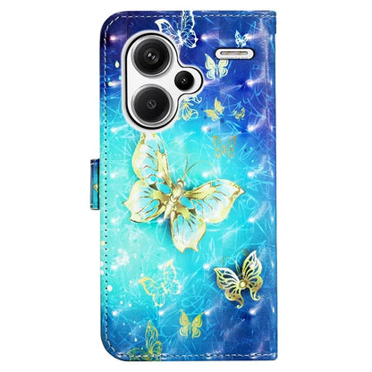 YB Pattern Printing Leather Series-2 For Xiaomi Redmi Note 13 Pro+ 5G Wallet Phone Case Leather Flip Cover