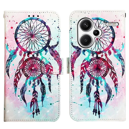 YB Pattern Printing Leather Series-2 For Xiaomi Redmi Note 13 Pro+ 5G Wallet Phone Case Leather Flip Cover