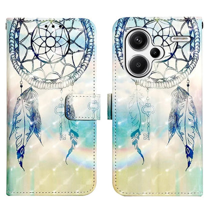 YB Pattern Printing Leather Series-2 For Xiaomi Redmi Note 13 Pro+ 5G Wallet Phone Case Leather Flip Cover