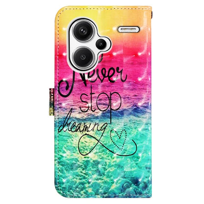 YB Pattern Printing Leather Series-2 For Xiaomi Redmi Note 13 Pro+ 5G Wallet Phone Case Leather Flip Cover