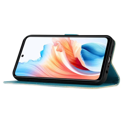 YB Pattern Printing Leather Series-2 For Oppo Reno11 Pro 5G (Global) Protective Case Leather Phone Shell