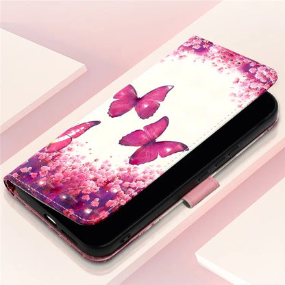 YB Pattern Printing Leather Series-2 For Oppo Reno11 Pro 5G (Global) Protective Case Leather Phone Shell