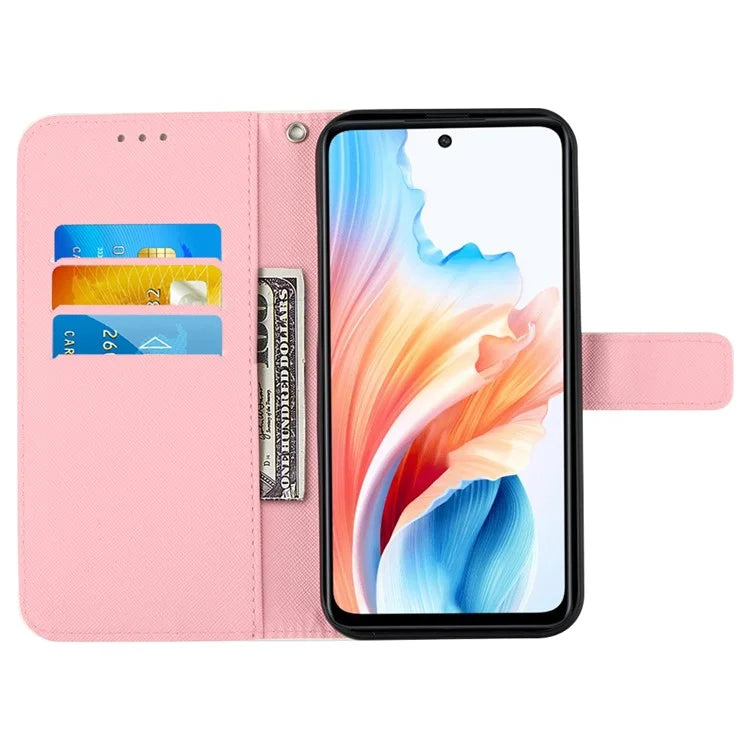 YB Pattern Printing Leather Series-2 For Oppo Reno11 Pro 5G (Global) Protective Case Leather Phone Shell