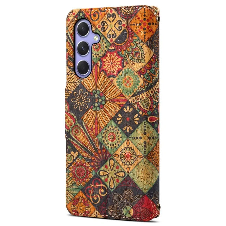 For Samsung Galaxy A54 5G Case Floral Pattern Flip Folio PU Leather Wallet Phone Cover