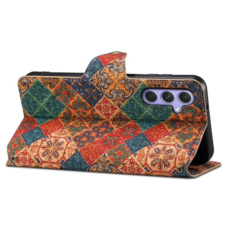 For Samsung Galaxy A54 5G Case Floral Pattern Flip Folio PU Leather Wallet Phone Cover