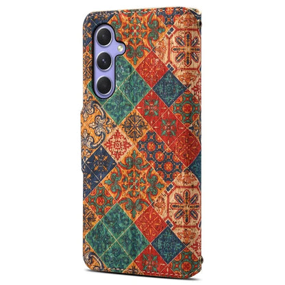 For Samsung Galaxy A54 5G Case Floral Pattern Flip Folio PU Leather Wallet Phone Cover