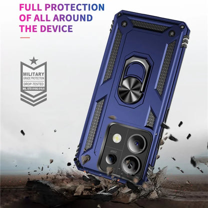For Xiaomi Redmi Note 13 Pro 5G / Poco X6 5G Case PC+TPU Anti-Drop Phone Cover with Kickstand