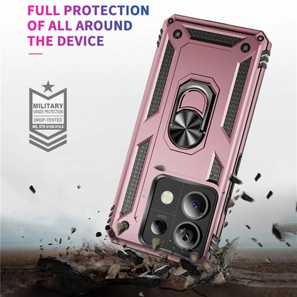 For Xiaomi Redmi Note 13 Pro 5G / Poco X6 5G Case PC+TPU Anti-Drop Phone Cover with Kickstand