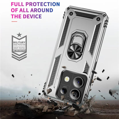 For Xiaomi Redmi Note 13 Pro 5G / Poco X6 5G Case PC+TPU Anti-Drop Phone Cover with Kickstand
