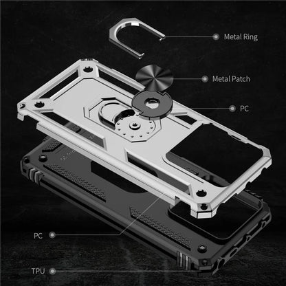 For Xiaomi Redmi Note 13 Pro 5G / Poco X6 5G Case PC+TPU Anti-Drop Phone Cover with Kickstand