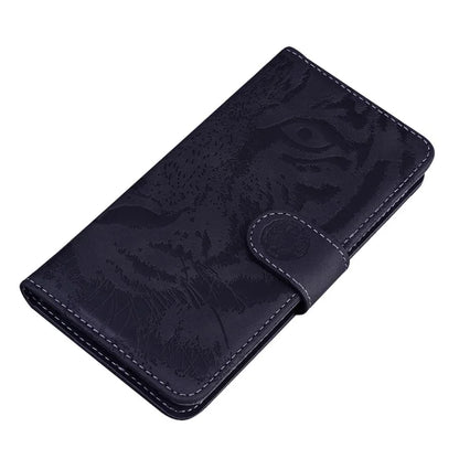 For Xiaomi Redmi Note 13R Pro 5G Case Card Slots Holder Pocket Tiger Pattern Leather Phone Cover