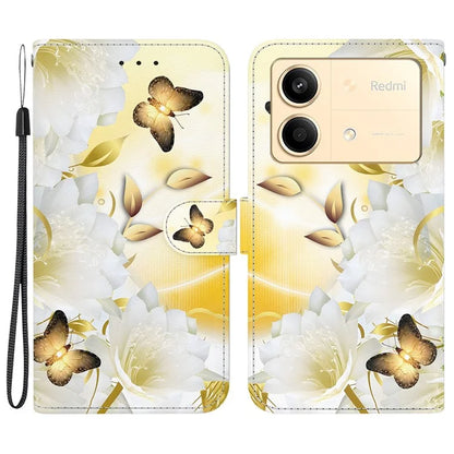 For Xiaomi Redmi Note 13R Pro 5G Magnetic Phone Case Fall Protection Pattern Printing Cover