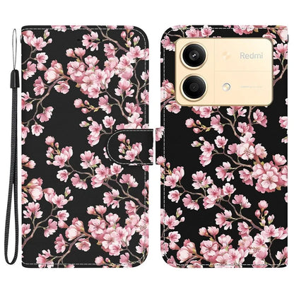 For Xiaomi Redmi Note 13R Pro 5G Magnetic Phone Case Fall Protection Pattern Printing Cover