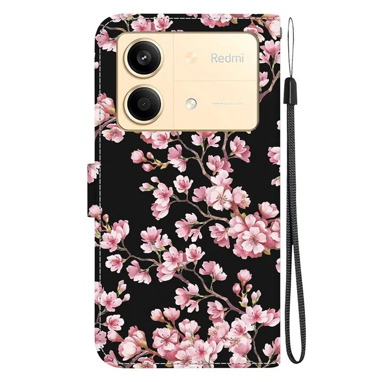 For Xiaomi Redmi Note 13R Pro 5G Magnetic Phone Case Fall Protection Pattern Printing Cover