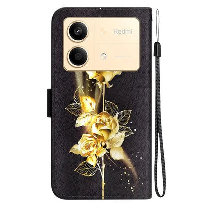For Xiaomi Redmi Note 13R Pro 5G Magnetic Phone Case Fall Protection Pattern Printing Cover