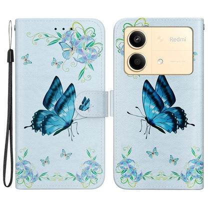 For Xiaomi Redmi Note 13R Pro 5G Magnetic Phone Case Fall Protection Pattern Printing Cover
