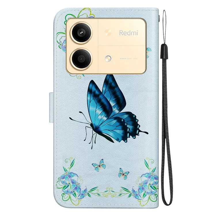 For Xiaomi Redmi Note 13R Pro 5G Magnetic Phone Case Fall Protection Pattern Printing Cover