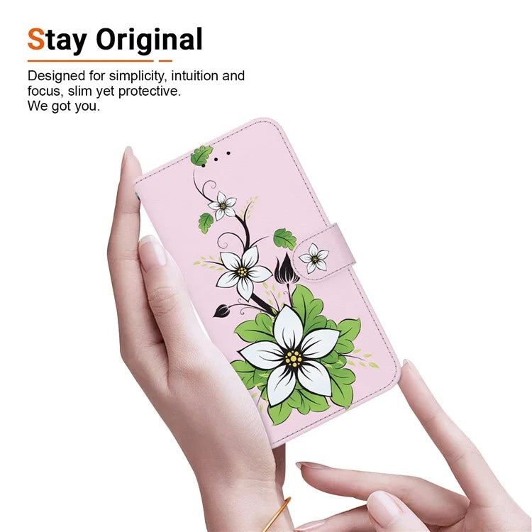 For Xiaomi Redmi Note 13R Pro 5G Magnetic Phone Case Fall Protection Pattern Printing Cover