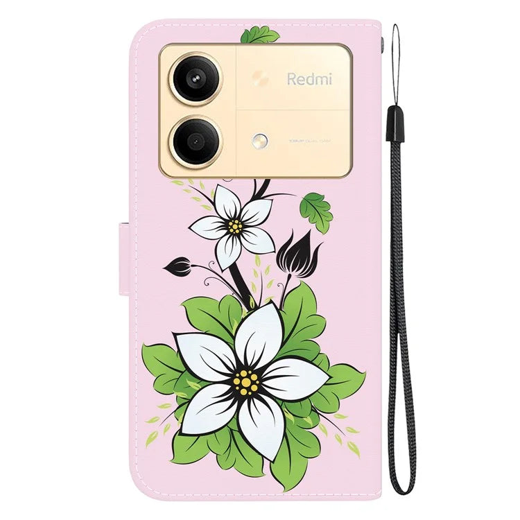 For Xiaomi Redmi Note 13R Pro 5G Magnetic Phone Case Fall Protection Pattern Printing Cover