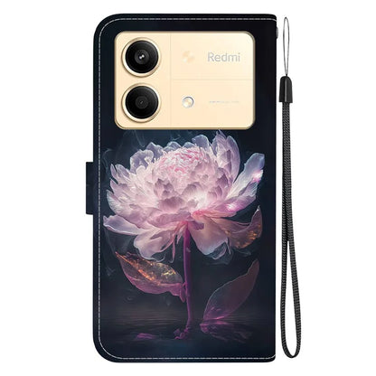 For Xiaomi Redmi Note 13R Pro 5G Magnetic Phone Case Fall Protection Pattern Printing Cover