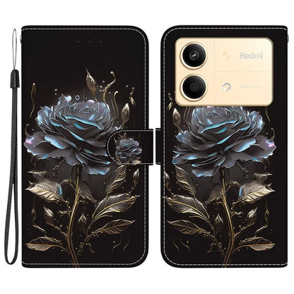 For Xiaomi Redmi Note 13R Pro 5G Magnetic Phone Case Fall Protection Pattern Printing Cover