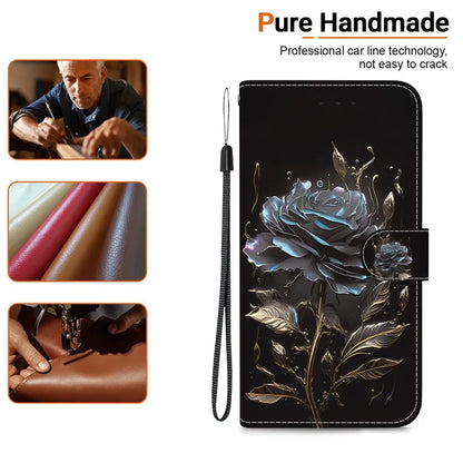 For Xiaomi Redmi Note 13R Pro 5G Magnetic Phone Case Fall Protection Pattern Printing Cover