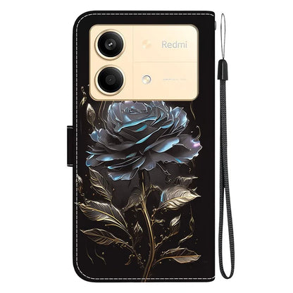 For Xiaomi Redmi Note 13R Pro 5G Magnetic Phone Case Fall Protection Pattern Printing Cover