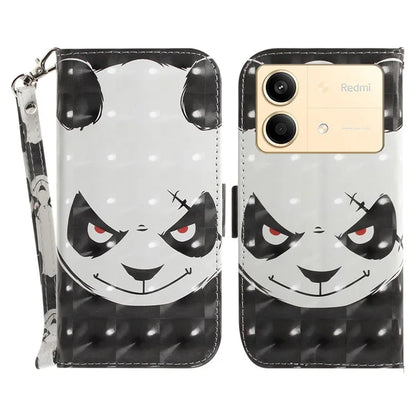 For Xiaomi Redmi Note 13R Pro 5G Phone Cover Stylish Printed Case with Wrist Strap