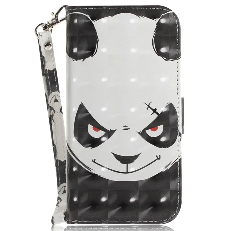 For Xiaomi Redmi Note 13R Pro 5G Phone Cover Stylish Printed Case with Wrist Strap