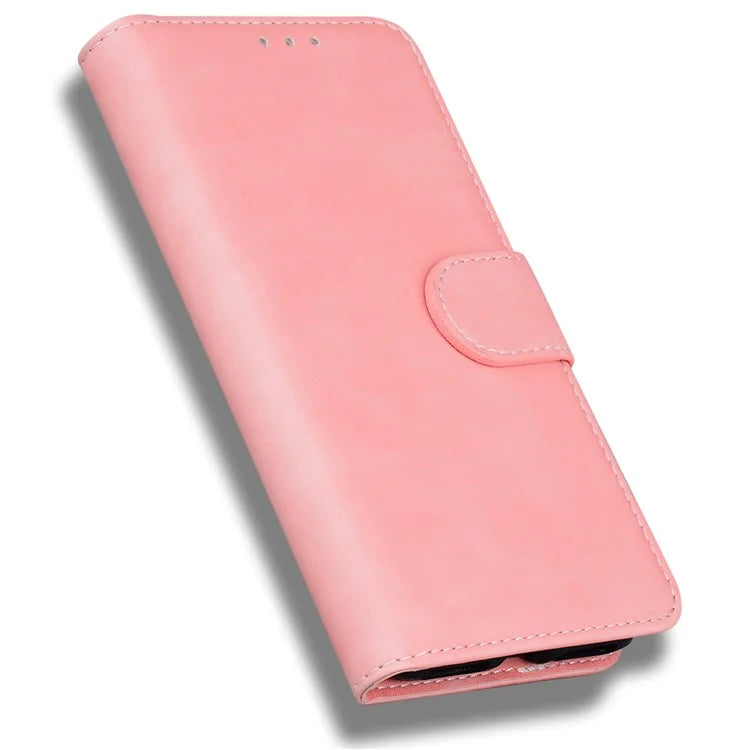 For Xiaomi Redmi Note 13R Pro 5G Wallet Case Leather Flip Solid Color Phone Cover