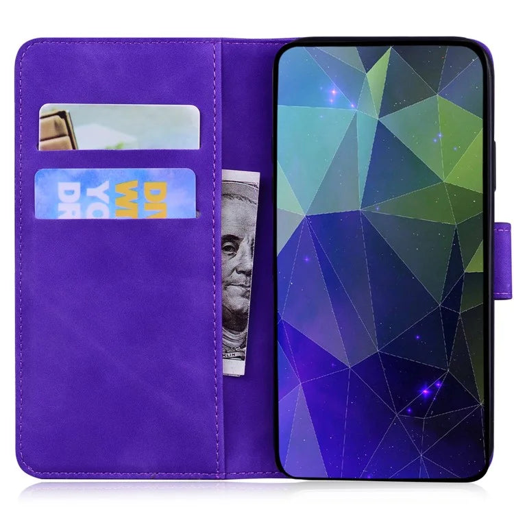 For Xiaomi Redmi Note 13R Pro 5G Wallet Case Leather Flip Solid Color Phone Cover