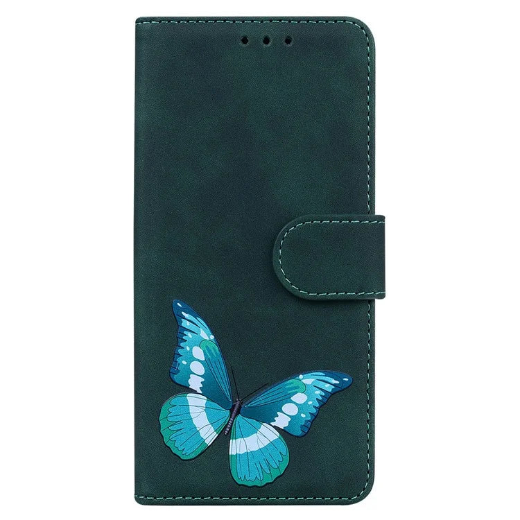 For Xiaomi Redmi Note 13R Pro 5G Case Butterfly Printing Wallet Style Phone Cover