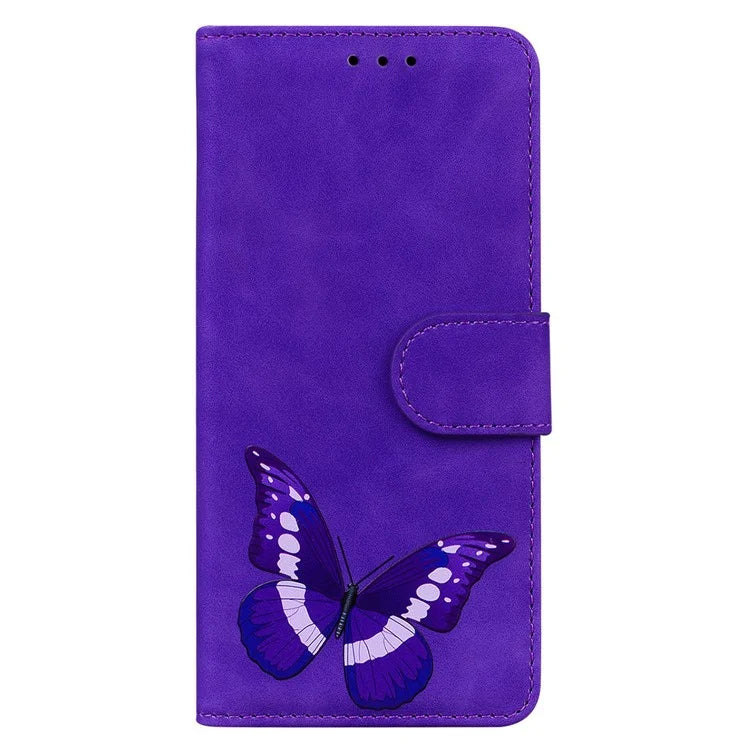 For Xiaomi Redmi Note 13R Pro 5G Case Butterfly Printing Wallet Style Phone Cover