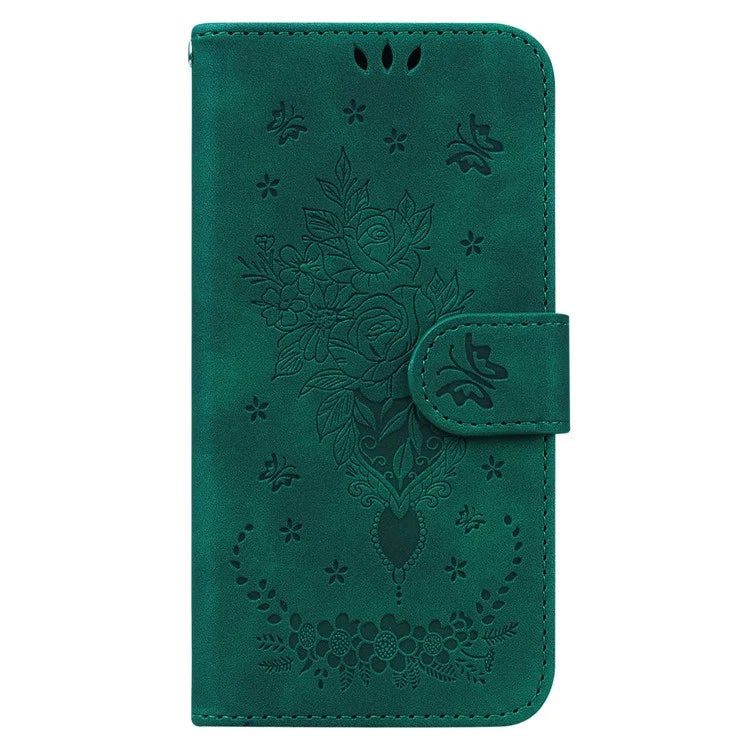 For Xiaomi Redmi Note 13R Pro 5G Shockproof Case Flower Pattern Folio Stand Phone Cover
