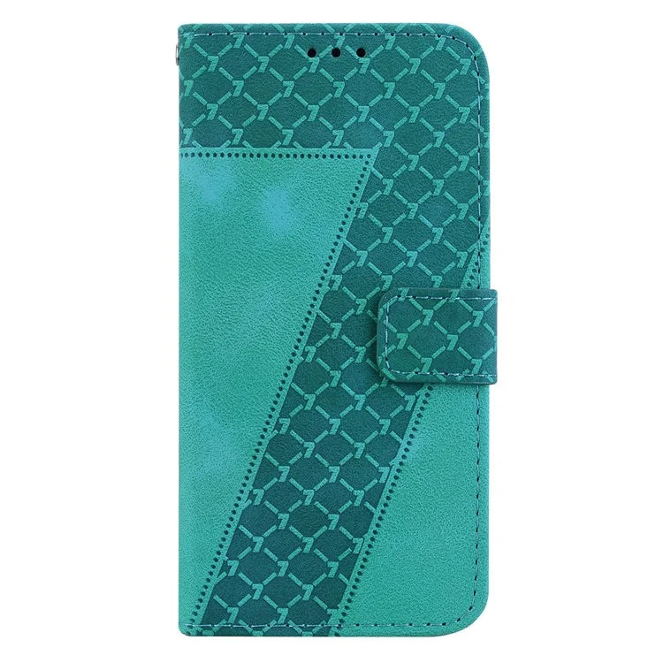 For Xiaomi Redmi Note 13R Pro 5G Case 7-Shape Pattern Wallet Phone Protector with Hand Strap